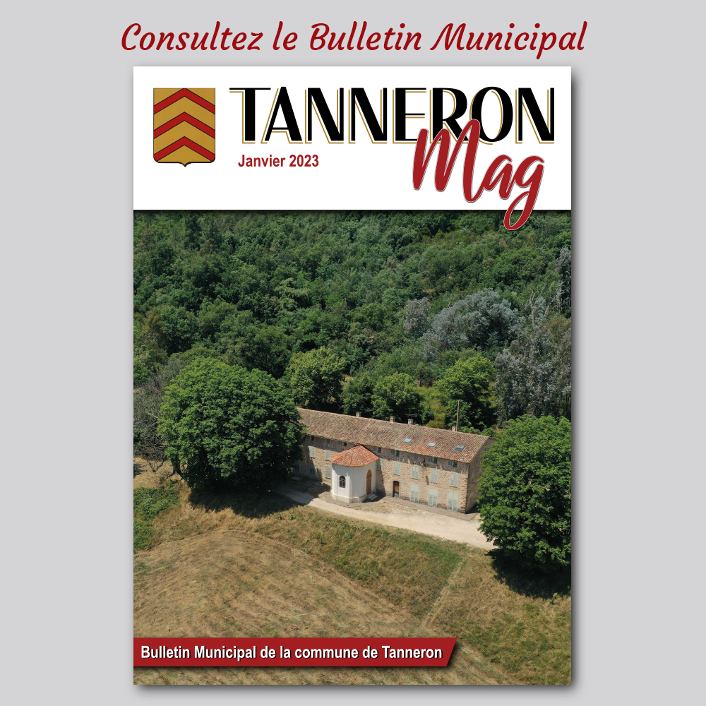 Bulletin Municipal janvier 2023 pour la commune de Tanneron