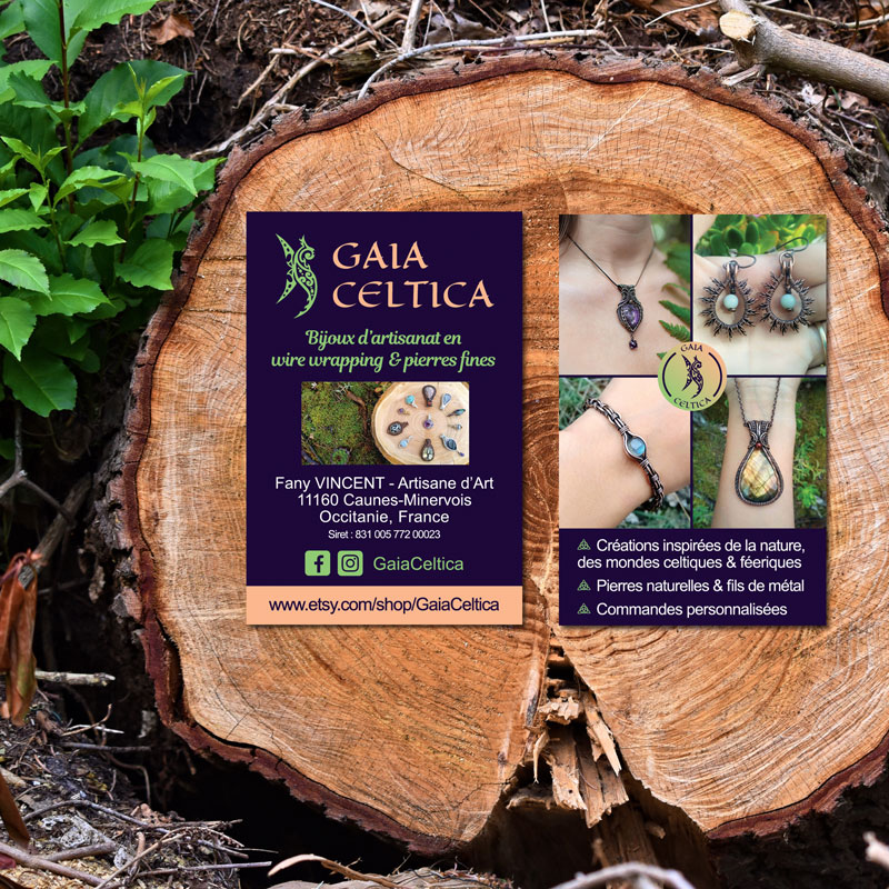 Carte de visite Gaia Celtica