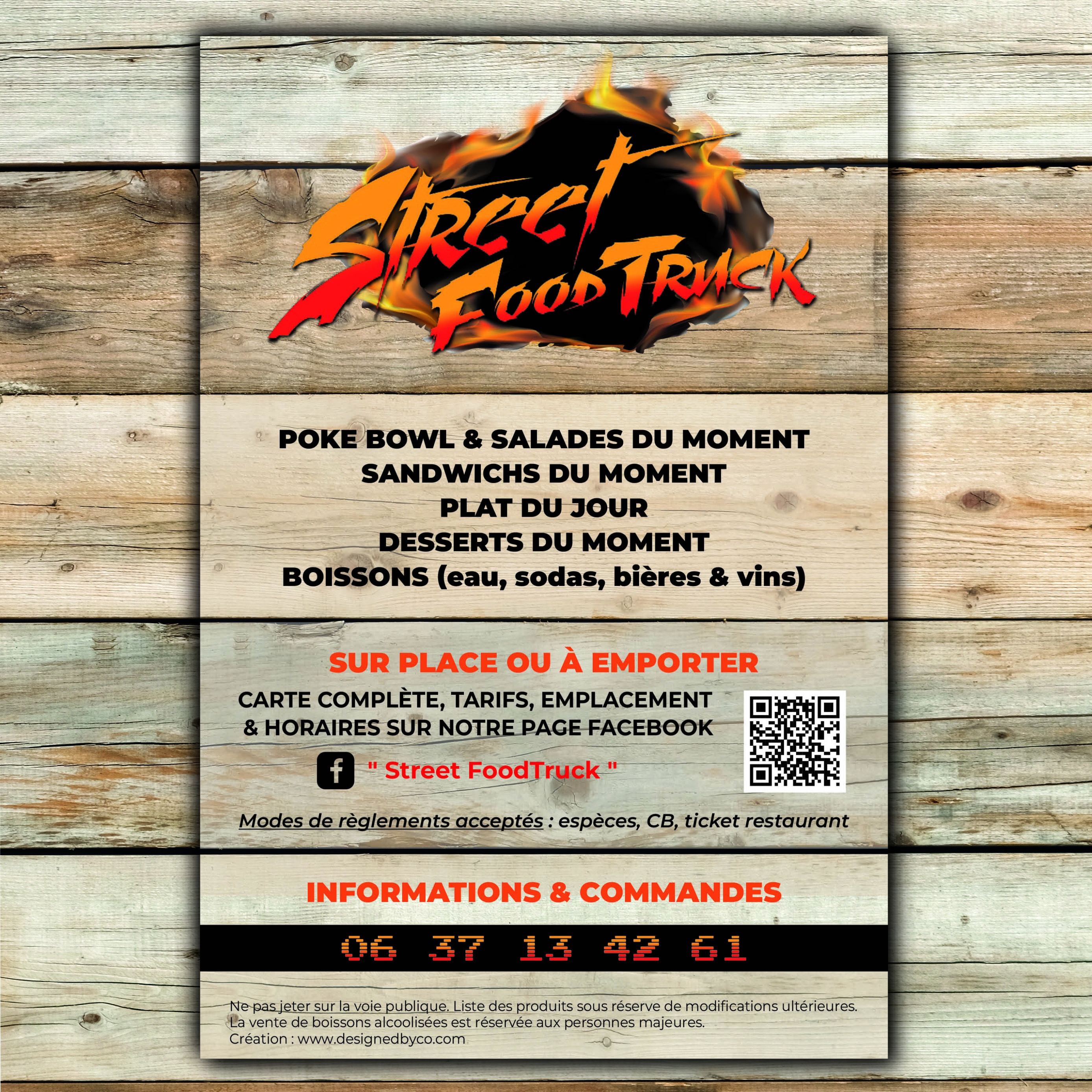 Flyer pour StreetFoodTruck