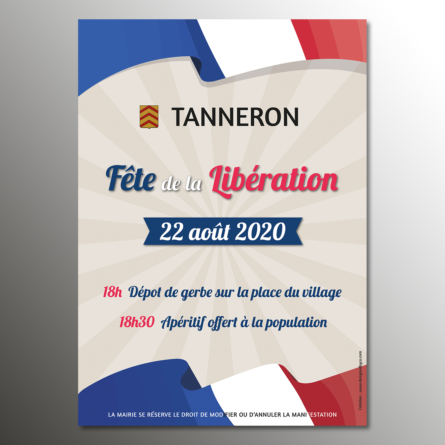 Fête de la Libération 2020 à Tanneron