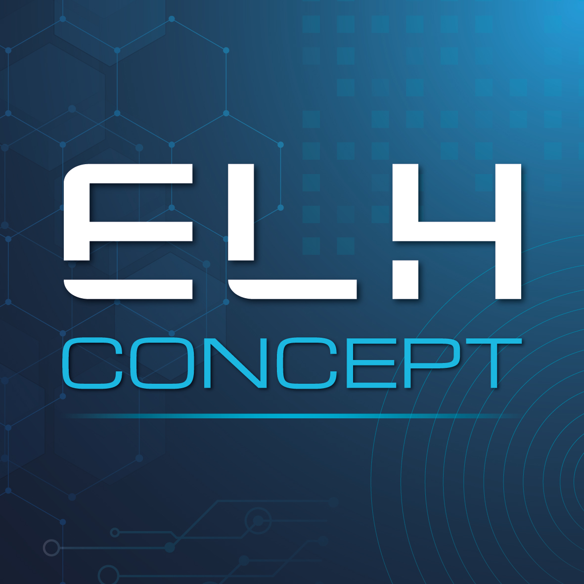 Logo et visuel personnalisé pour ELH Concept