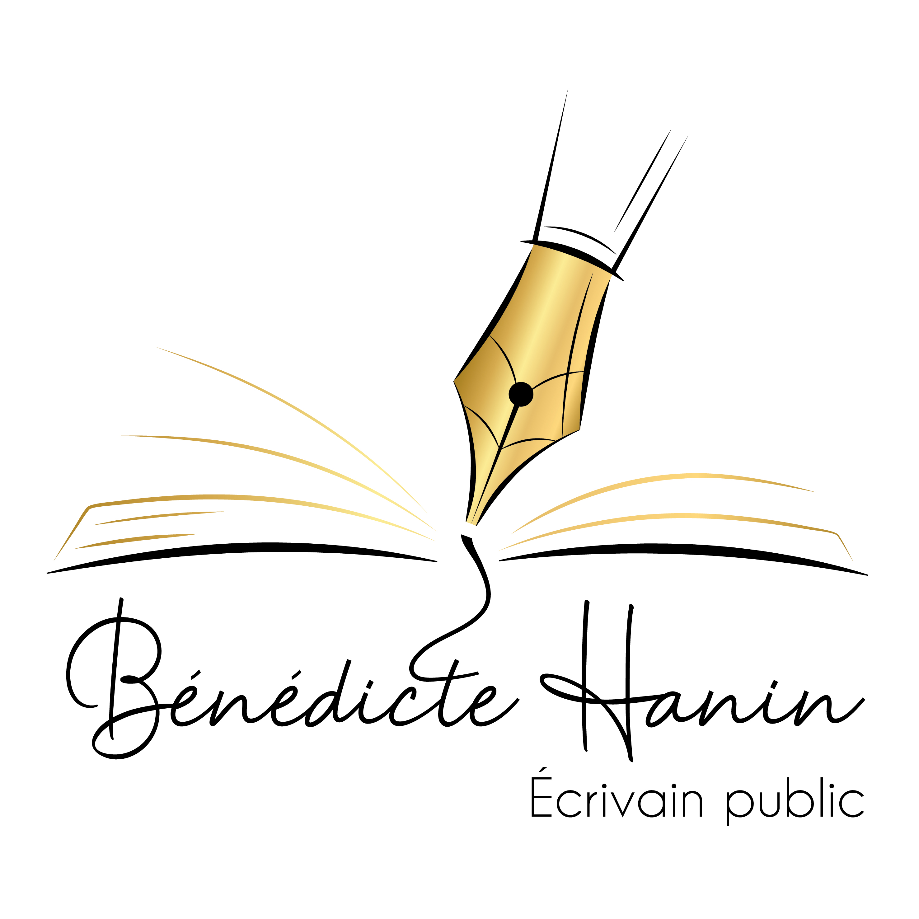 Logo pour Bénédicte Hanin écrivain public