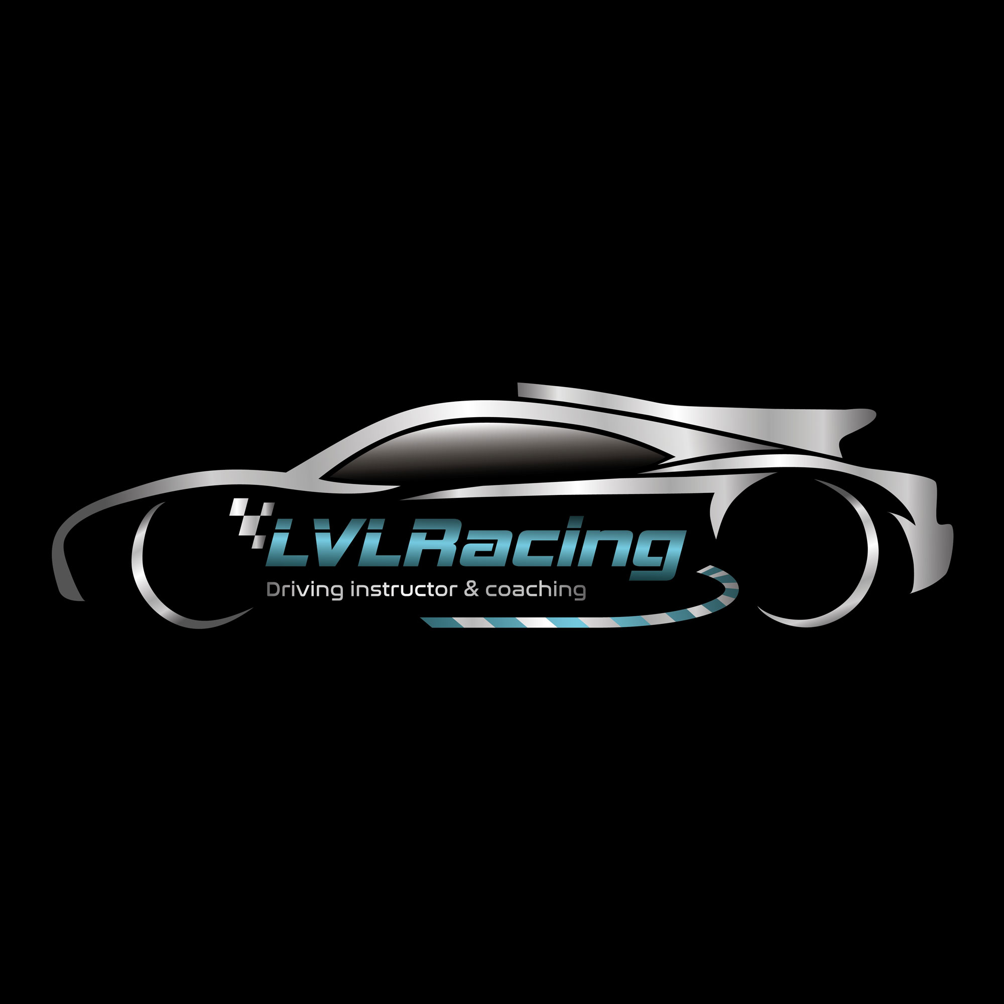 Logo personnalisé pour LVL Racing