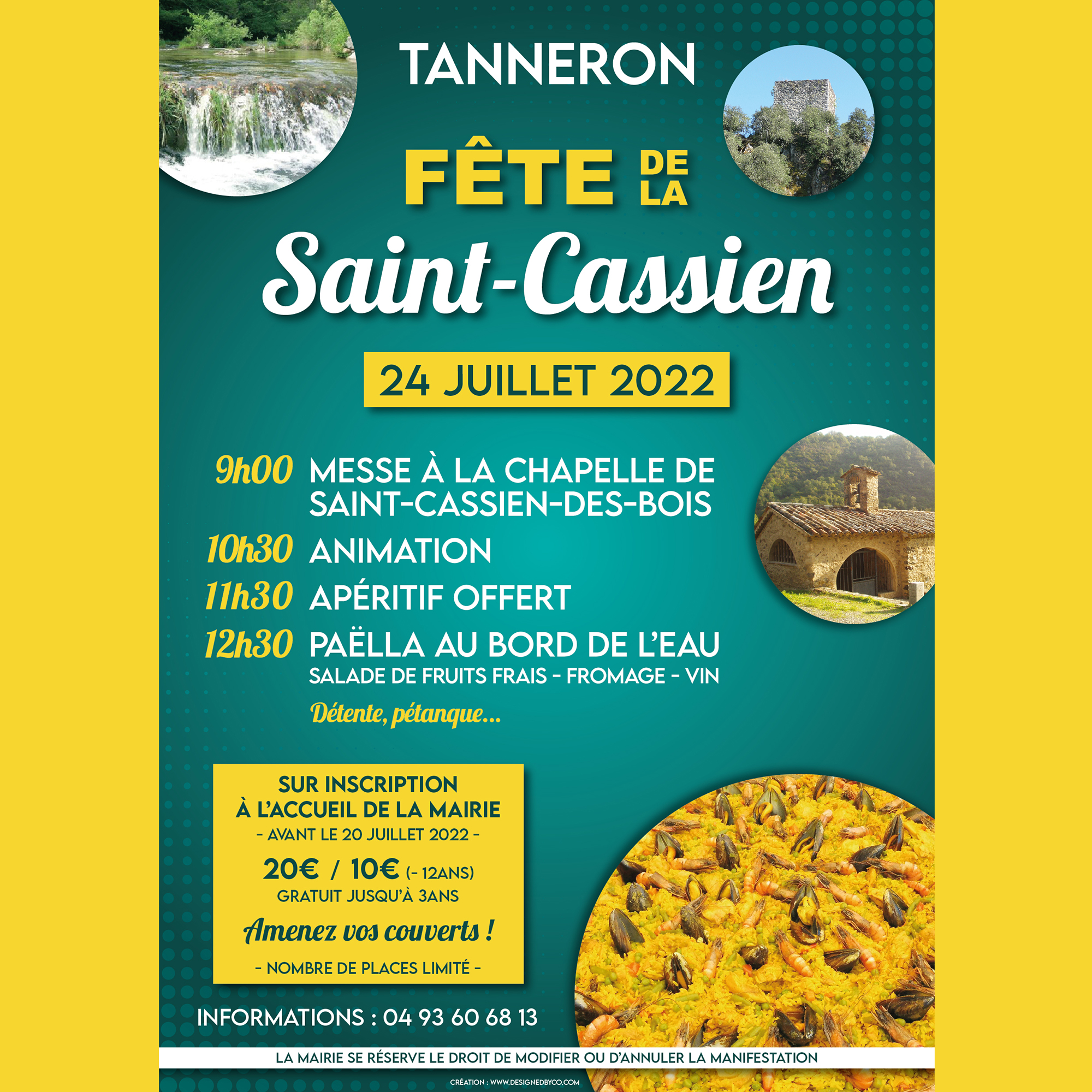 Fête de la Saint Cassien 2022 Tanneron