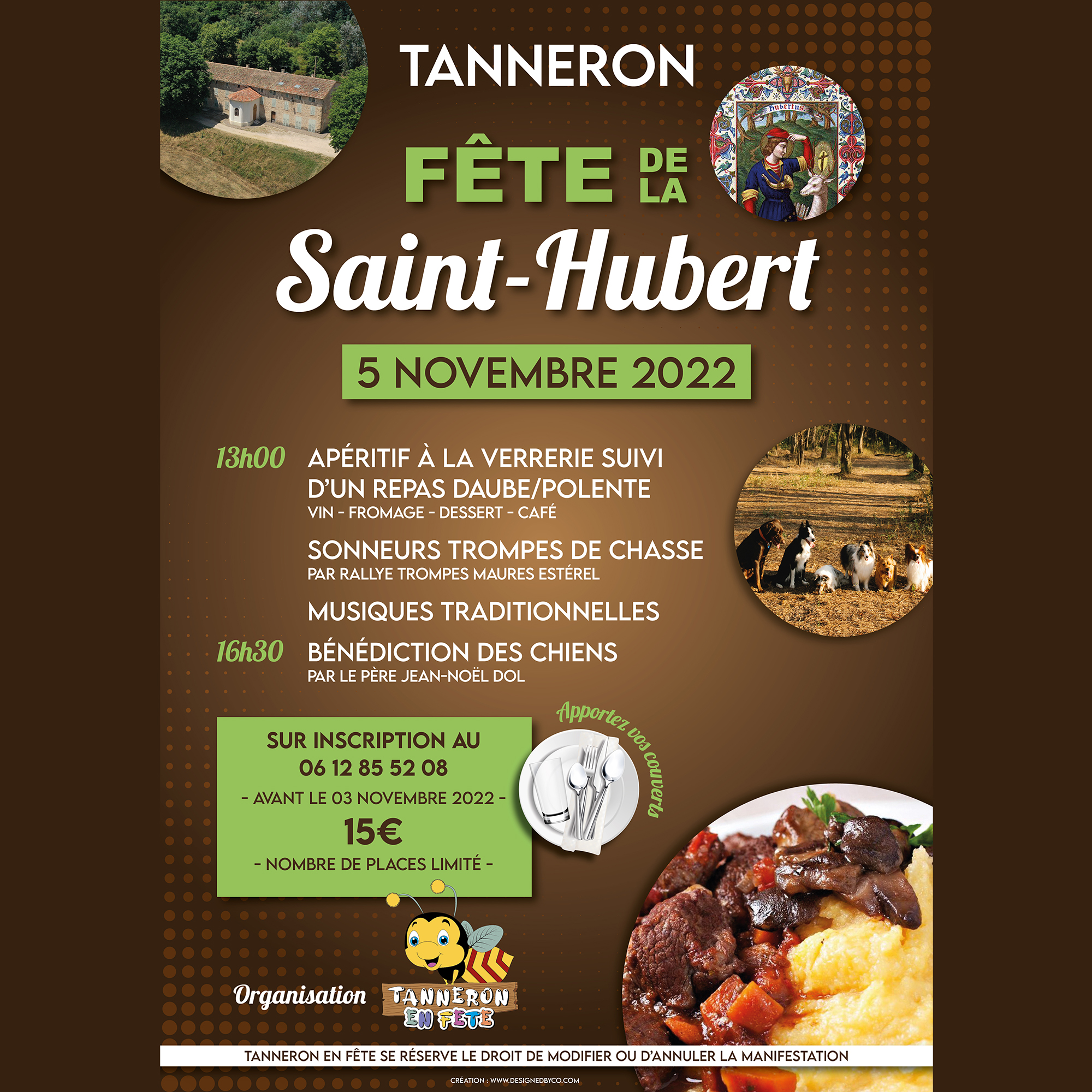 Fête de la Saint Hubert 2022 Tanneron