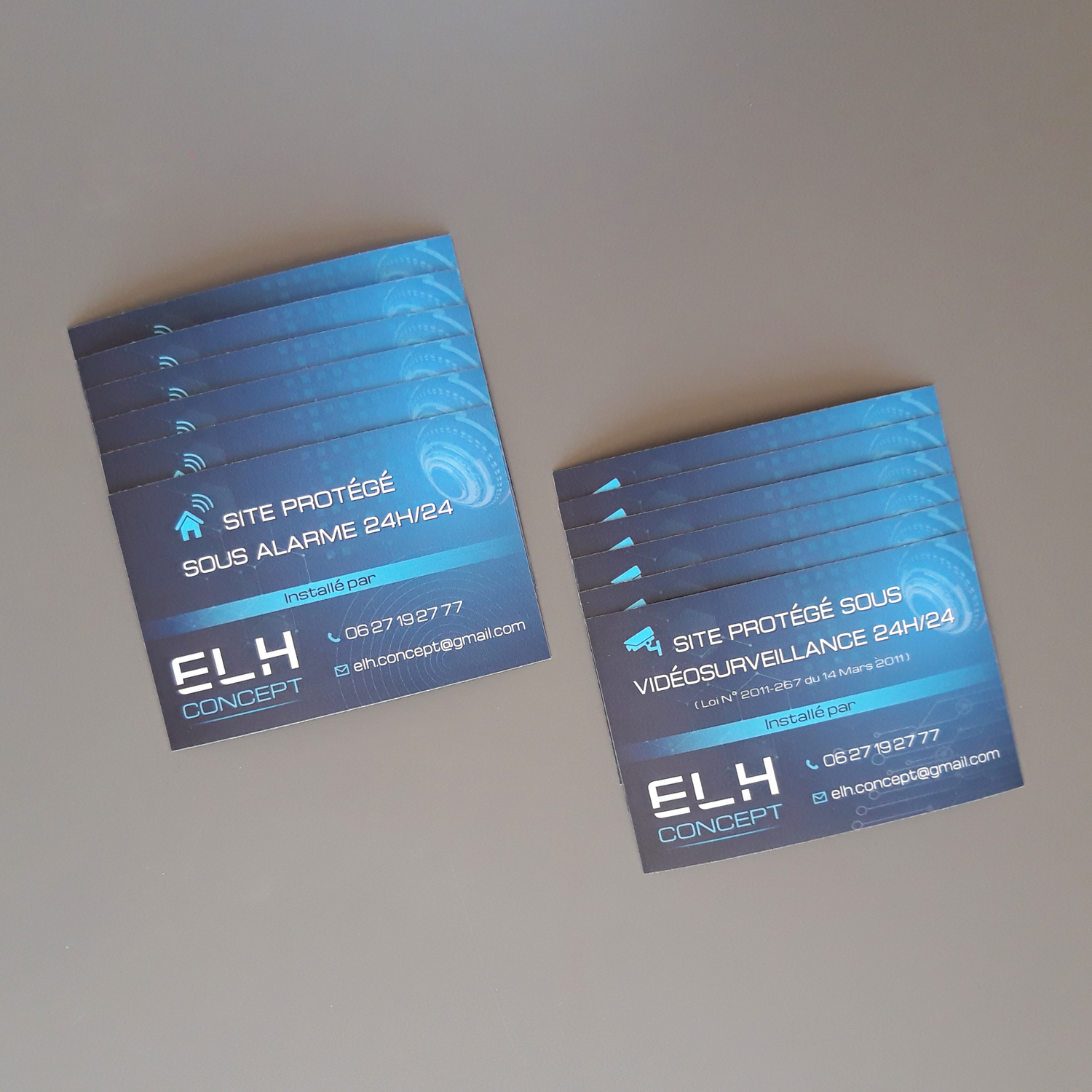 Stickers personnalisés pour ELH Concept