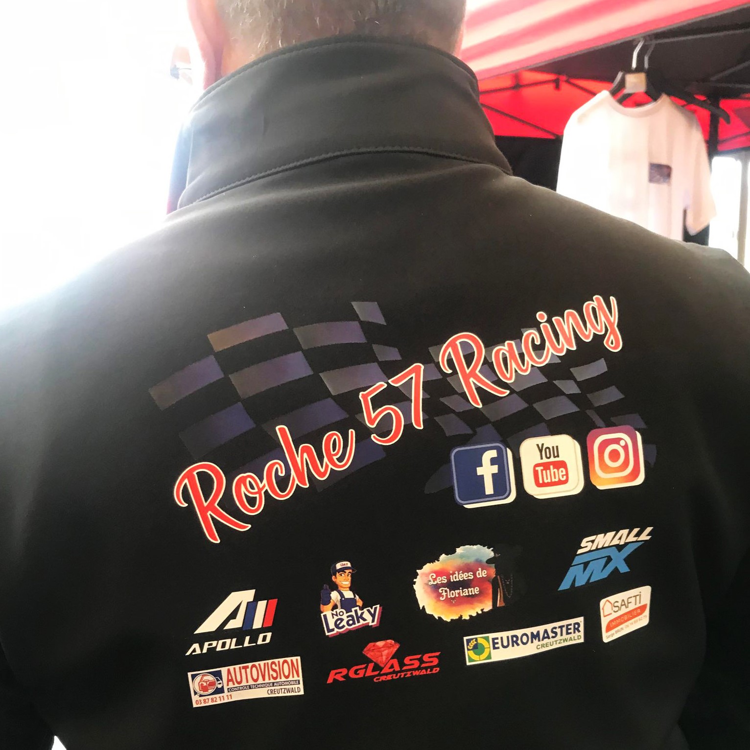 Textile personnalisé pour Roche 57 Racing
