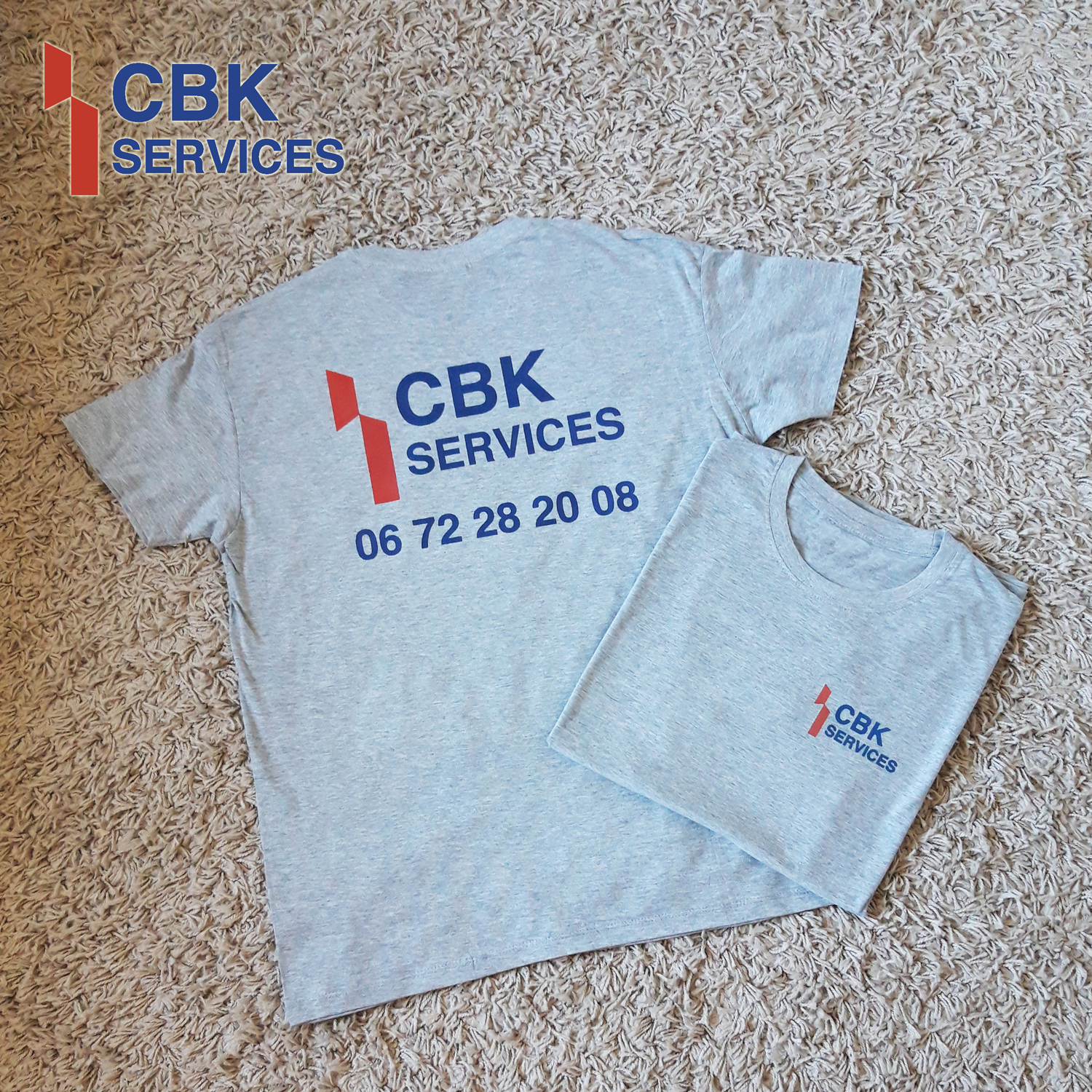 Tshirts pour CBK services